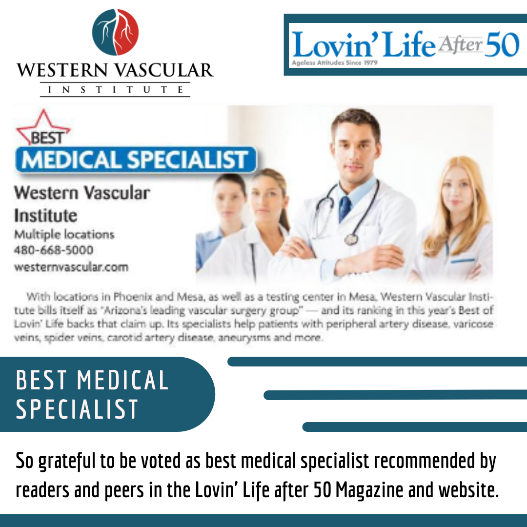 Lovin Life After 50 Best Medical Specialist Award.
